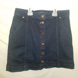 LC Lauren Conrad Denim Skirt